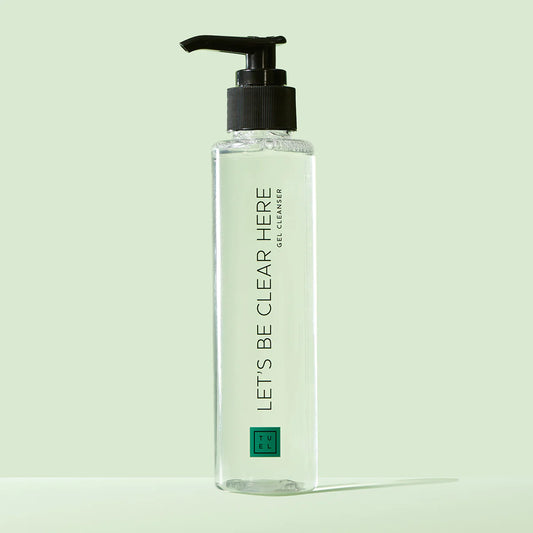 LET'S BE CLEAR HERE GEL CLEANSER